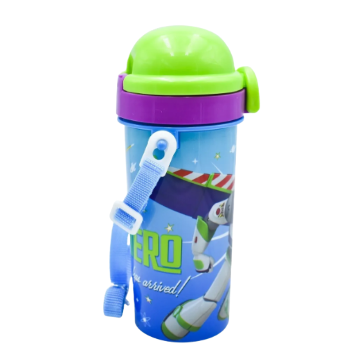 Foto 3 pulgar | Botella de Agua Cantimplora Disney Toy Story 500ml con Popote color Azul