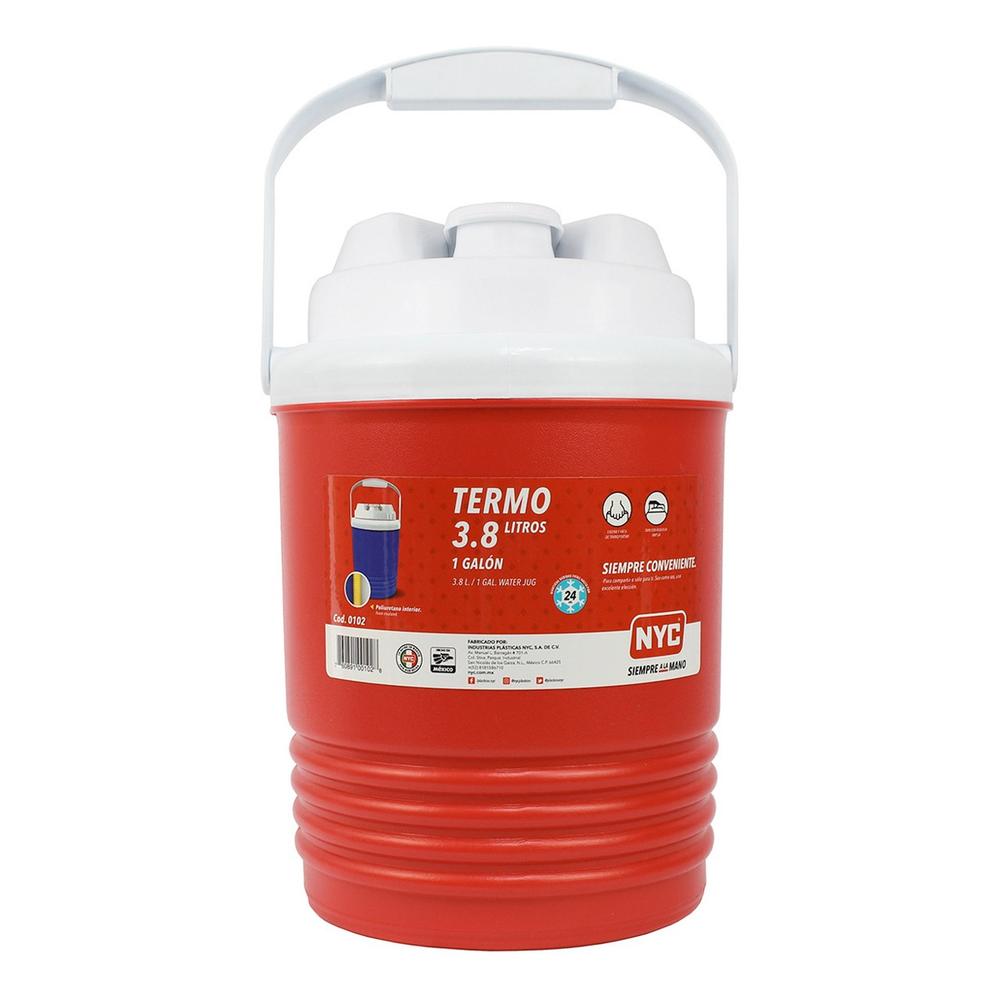 Termo NYC de 1 Galón Rojo