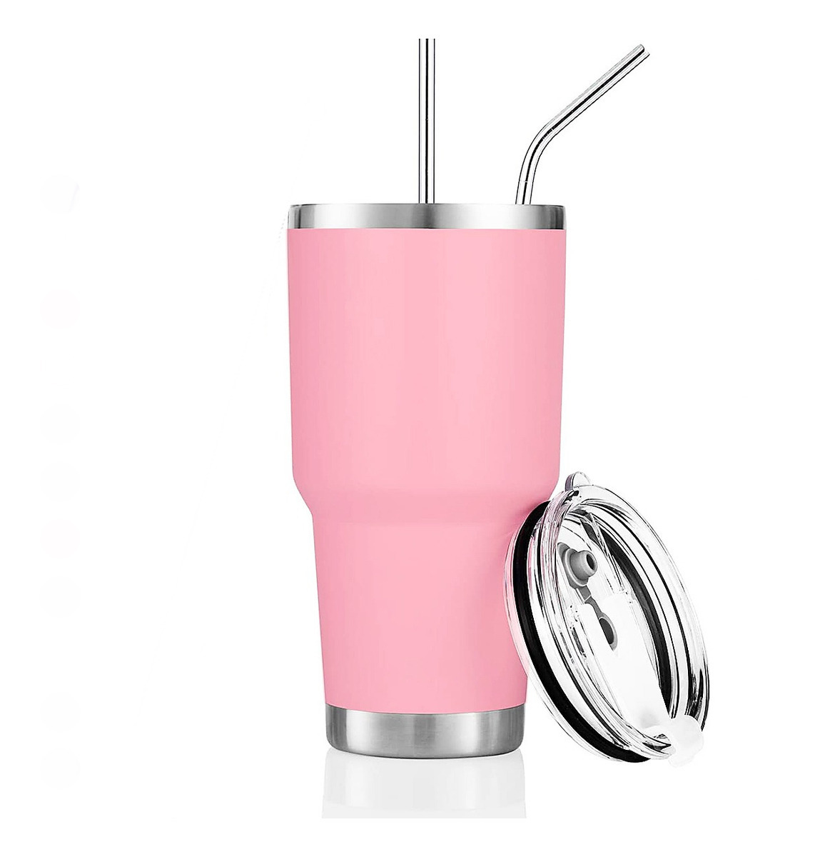 Vaso Térmico Funbu 2022 color Rosa Chicle de Acero Inoxidable 30oz