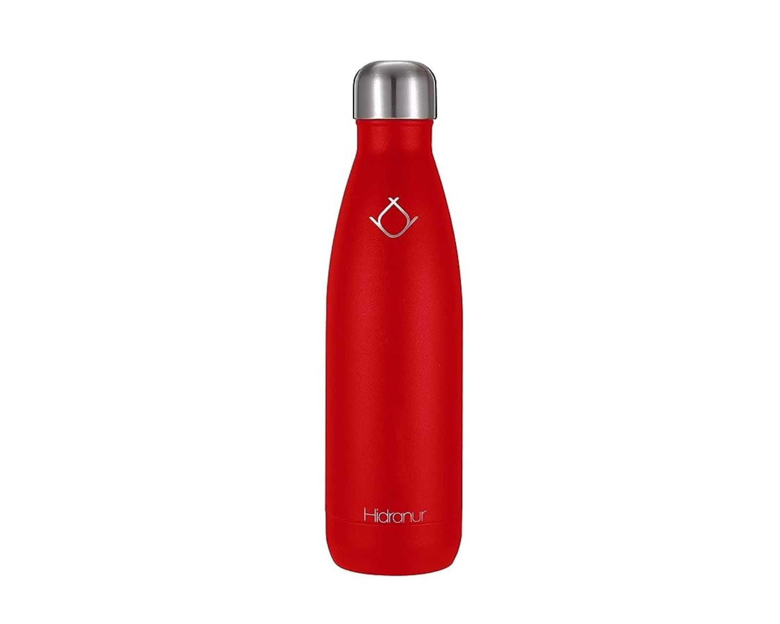 Foto 1 | Termo de acero inoxidable Hidranur Doble aislamiento térmico y tapa hermética antifugas color Rojo Con cepillo de lava