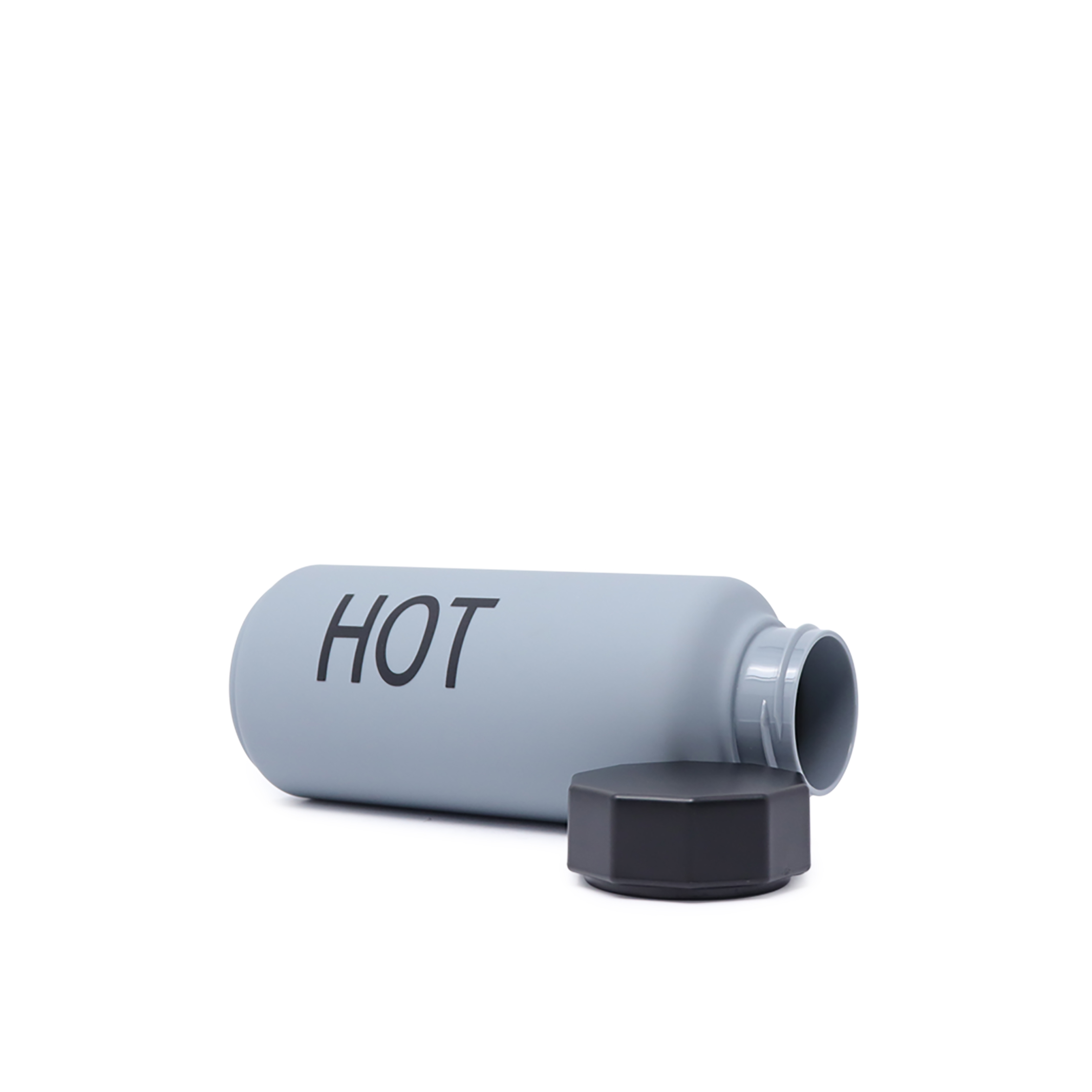 Foto 3 pulgar | Botella Deportiva Ideën Hot Gris 500 ML