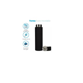 Foto 2 | Termo Acero Inoxidable 500 Ml Eo Safe Imports Esi-10417 Negro