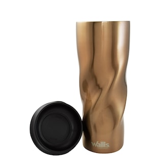 Foto 2 | Termo Wallis F2891199 de Acero Inoxidable con Válvula Antiderrames 470 ml color Cobre Metálico