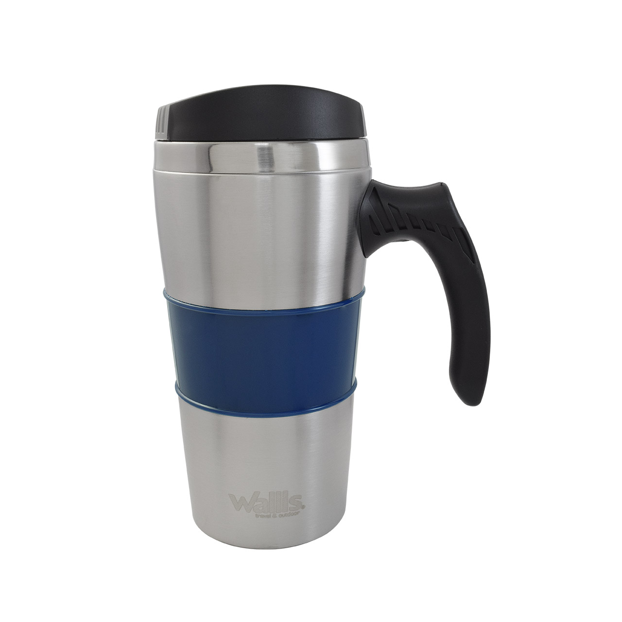 Foto 2 pulgar | Taza Térmica Wallis con Goma Antideslizante 450 Ml Azul Marino