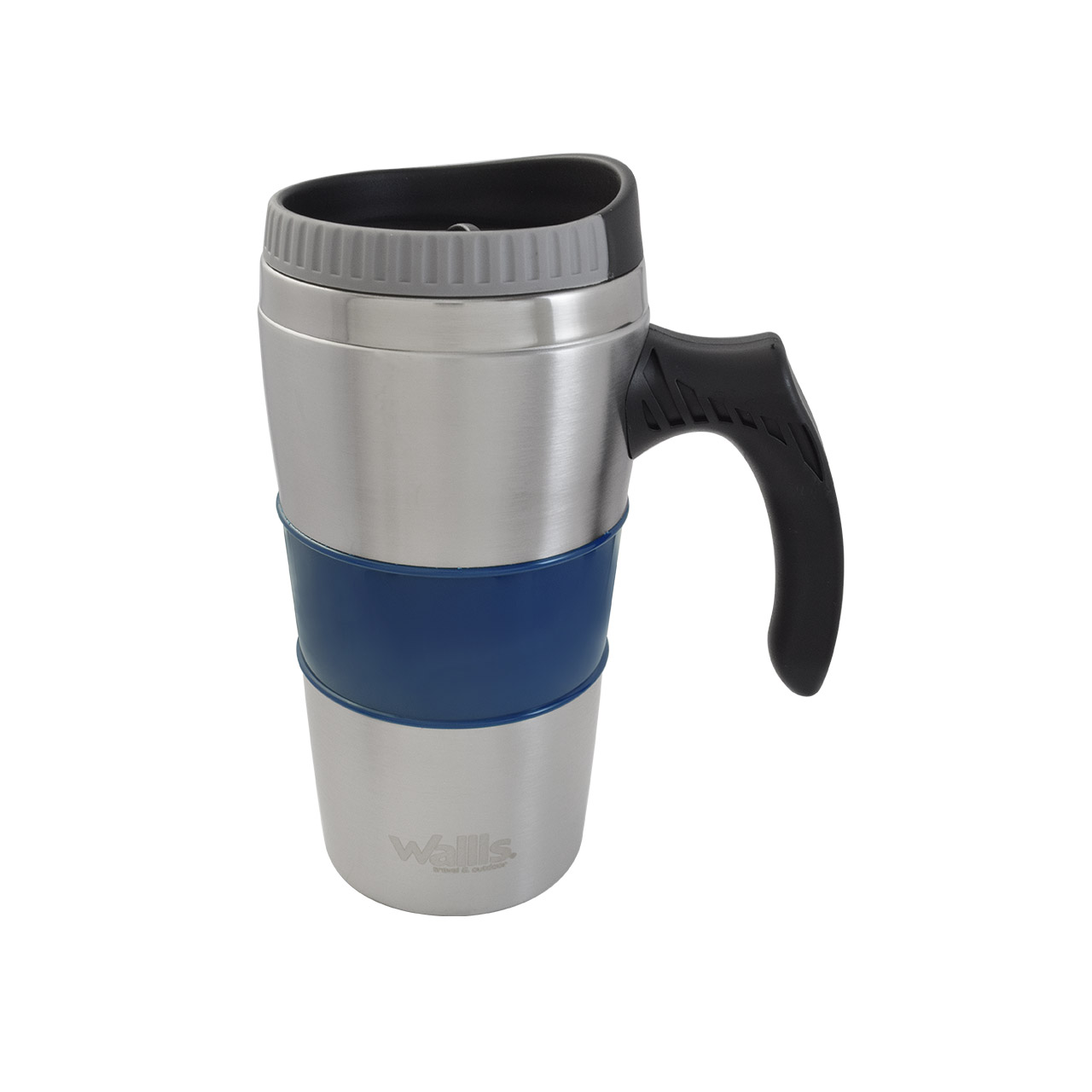 Foto 4 pulgar | Taza Térmica Wallis con Goma Antideslizante 450 Ml Azul Marino