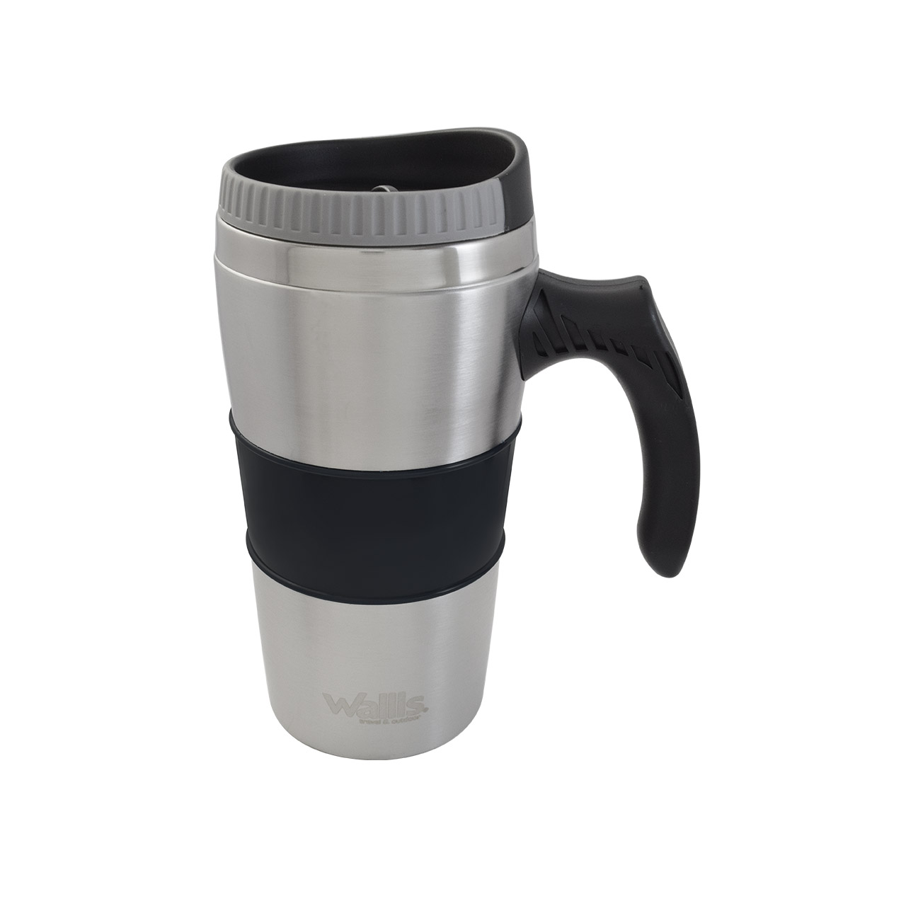 Foto 4 pulgar | Taza Térmica Wallis con Goma Antideslizante 450 Ml Negro