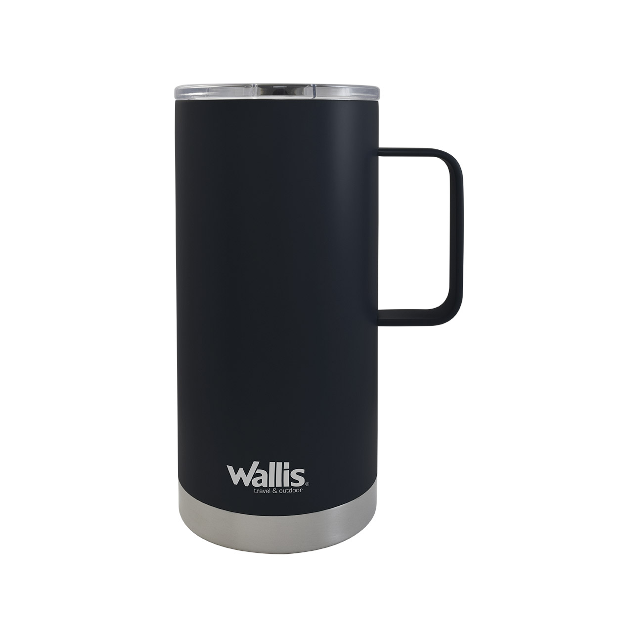 Foto 2 pulgar | Taza Térmica Wallis con Protector Deslizante 500 Ml Negro Mate