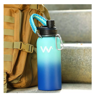 Foto 4 | Termo Botella Werewolves Azul Degradado Acero Inoxidable 32 Oz