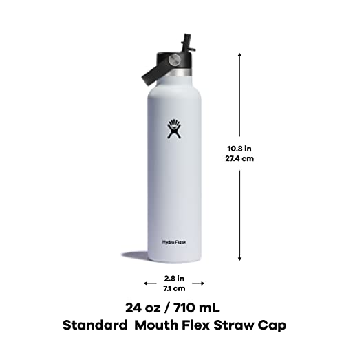 Foto 5 pulgar | Venta Internacional - Botella de Agua Hydro Flask Standard de 710 ml con Tapa de Pajita Flexible