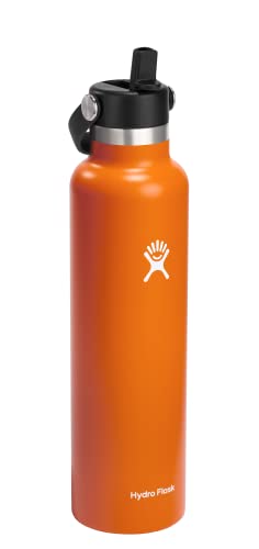 Foto 3 pulgar | Venta Internacional - Botella de Agua Hydro Flask 710 Ml Anaranjada