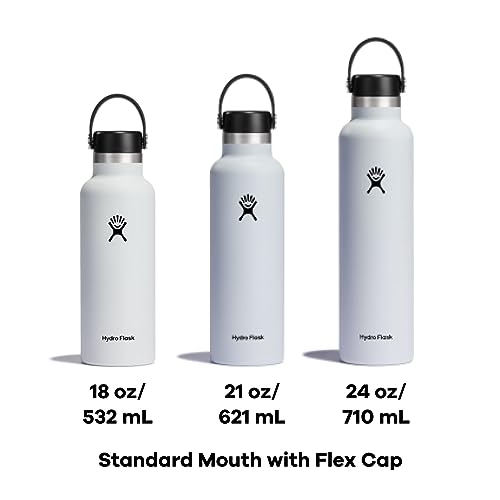 Foto 6 pulgar | Venta Internacional - Botella de Agua Hydro Flask con Tapa Flexible Boca Estándar 710 ml