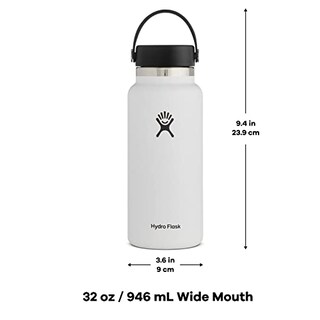 Foto 4 | Venta Internacional - Botella de Agua Hydro Flask Boca Ancha Acero Inoxidable 946 ml