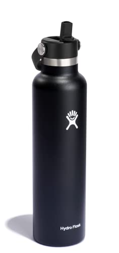 Foto 3 pulgar | Botella de Agua Hydro Flask Standard Mouth 710 ml con Pajita Flexible - Venta Internacional