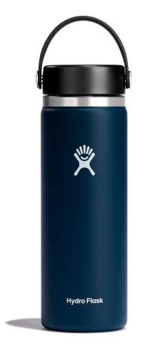 Foto 2 pulgar | Venta Internacional-Botella de Agua Hydro Flask Azul de Acero Inoxidable 600 Ml