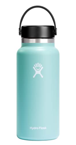 Foto 2 pulgar | Venta Internacional-Botella de Agua Hydro Flask Azul de Acero Inoxidable 946 Ml