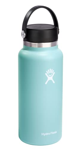 Foto 3 pulgar | Venta Internacional-Botella de Agua Hydro Flask Azul de Acero Inoxidable 946 Ml