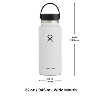 Foto 4 | Venta Internacional-Botella de Agua Hydro Flask Azul de Acero Inoxidable 946 Ml
