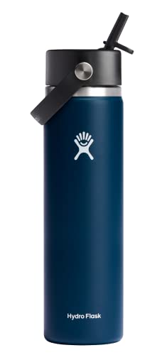 Foto 2 pulgar | Venta Internacional - Botella de Agua Hydro Flask Índigo 700 ml