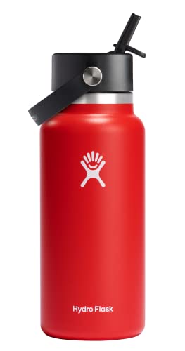 Foto 2 pulgar | Venta Internacional - Termo Hydro Flask Rojo con Tapa Flexible 946 ml