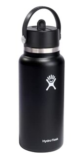 Foto 2 | Venta Internacional-Botella de Agua Hydro Flask Negro de Acero Inoxidable 945 Ml