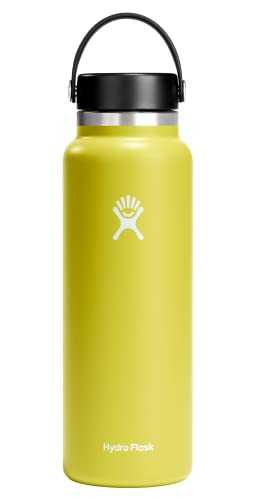 Venta Internacional-Botella de Agua Hydro Flask Amarillo de Acero Inoxidable 1.2 L