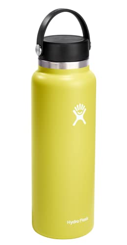 Foto 3 pulgar | Venta Internacional-Botella de Agua Hydro Flask Amarillo de Acero Inoxidable 1.2 L