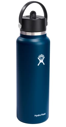 Foto 3 pulgar | Venta Internacional - Botella de Agua Hydro Flask 1,2 l con Tapa de Pajita Flexible