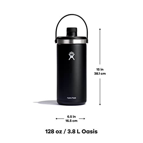 Foto 4 pulgar | Venta Internacional - Botella de Agua Hydro Flask Oasis 3,8 L con Aislamiento Acero Inoxidable