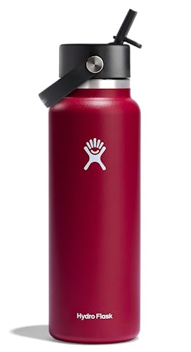 Foto 2 pulgar | Venta Internacional - Botella de Agua Hydro Flask 1,2 l con Tapa de Pajita Flexible