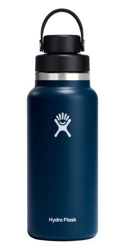 Foto 2 pulgar | Venta Internacional-Botella de Agua Hydro Flask Azul de 946 Ml