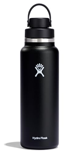 Foto 2 pulgar | Venta Internacional-Botella de Agua Hydro Flask Negro de 1.2 L