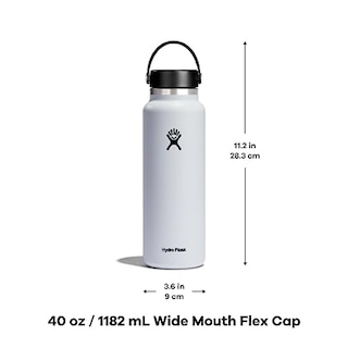 Foto 6 | Venta Internacional - Botella de Agua Hydro Flask Boca Ancha 1,2 l Acero Inoxidable Gris