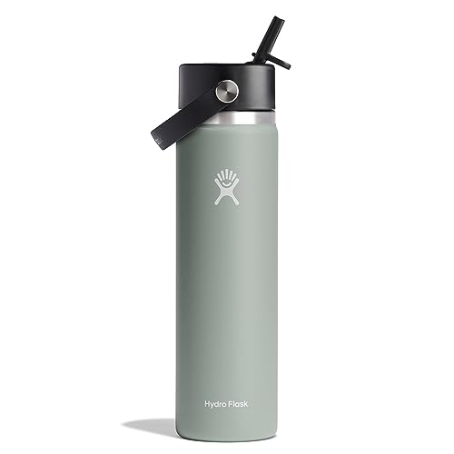 Foto 2 pulgar | Venta Internacional - Botella de Agua Hydro Flask Boca Ancha 700 ml con Tapa Flexible Gris