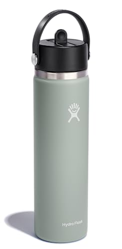 Foto 3 pulgar | Venta Internacional - Botella de Agua Hydro Flask Boca Ancha 700 ml con Tapa Flexible Gris