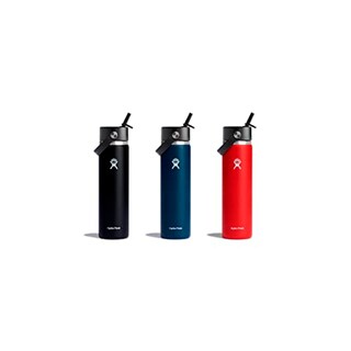 Foto 6 | Venta Internacional - Botella de Agua Hydro Flask Boca Ancha 700 ml con Tapa Flexible Gris