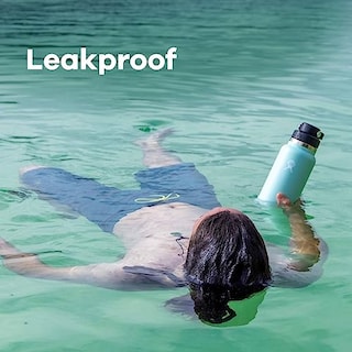 Foto 4 | Venta Internacional - Botella Hydro Flask Boca Ancha 1,2 l con Tapón Azul