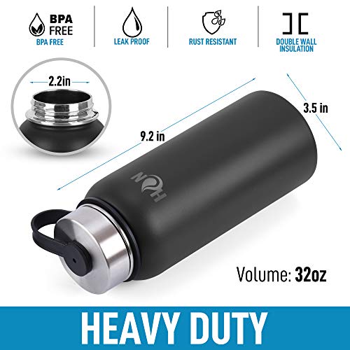 Foto 3 pulgar | Botella para Agua Hydration Nation Aislante con 3 Tapas - Venta Internacional