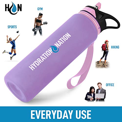 Foto 5 pulgar | Botella para Agua Hydration Nation Time Marker De 32 Oz - Venta Internacional
