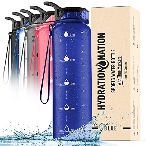Botella de Agua Time Marker 946 ml 1 Unidad - Venta Internacional
