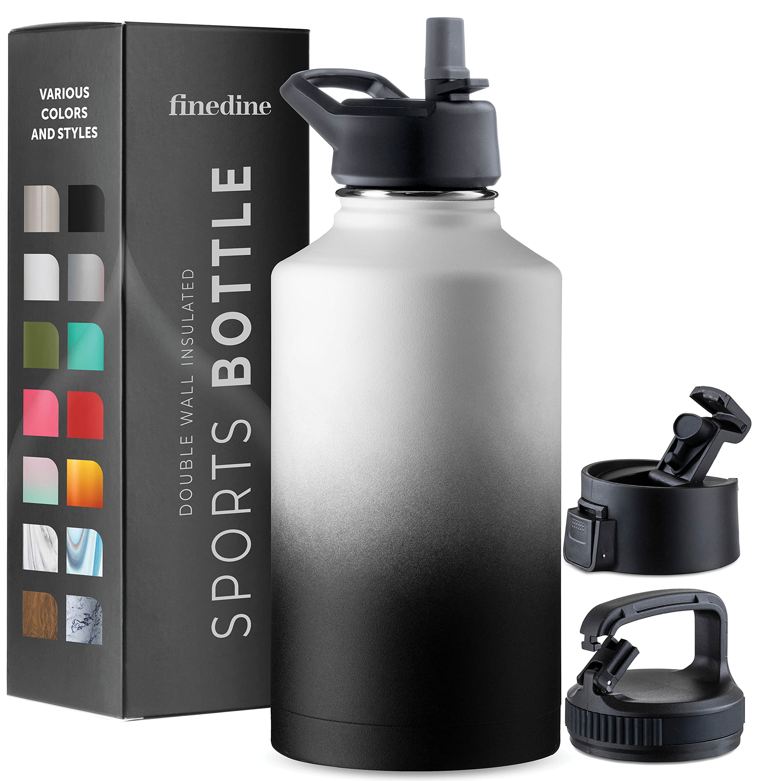 Botella para Agua Finedine Con Aislamiento de Acero - Venta Internacional $1,464