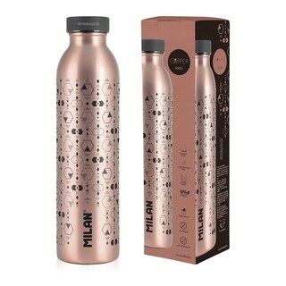Foto 1 | Termo De Acero Inoxidable 591ml Serie Copper Negro Milan