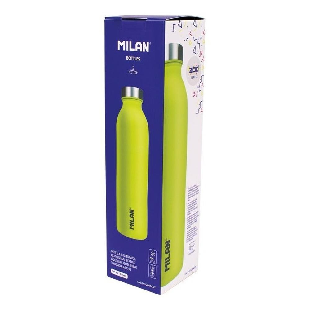 Foto 4 pulgar | Termo De Acero Inoxidable 591ml Serie Acid Amarillomilan