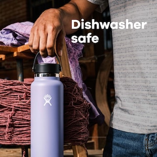 Foto 2 | Botella Hydro Flask Wide Flex Cap 946 Ml Cascade - Venta Internacional.