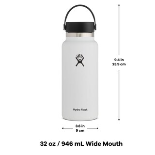 Foto 4 | Botella De Agua Hydro Flask, Boca Ancha, 946 Ml, Acero Inoxidable - Venta Internacional.