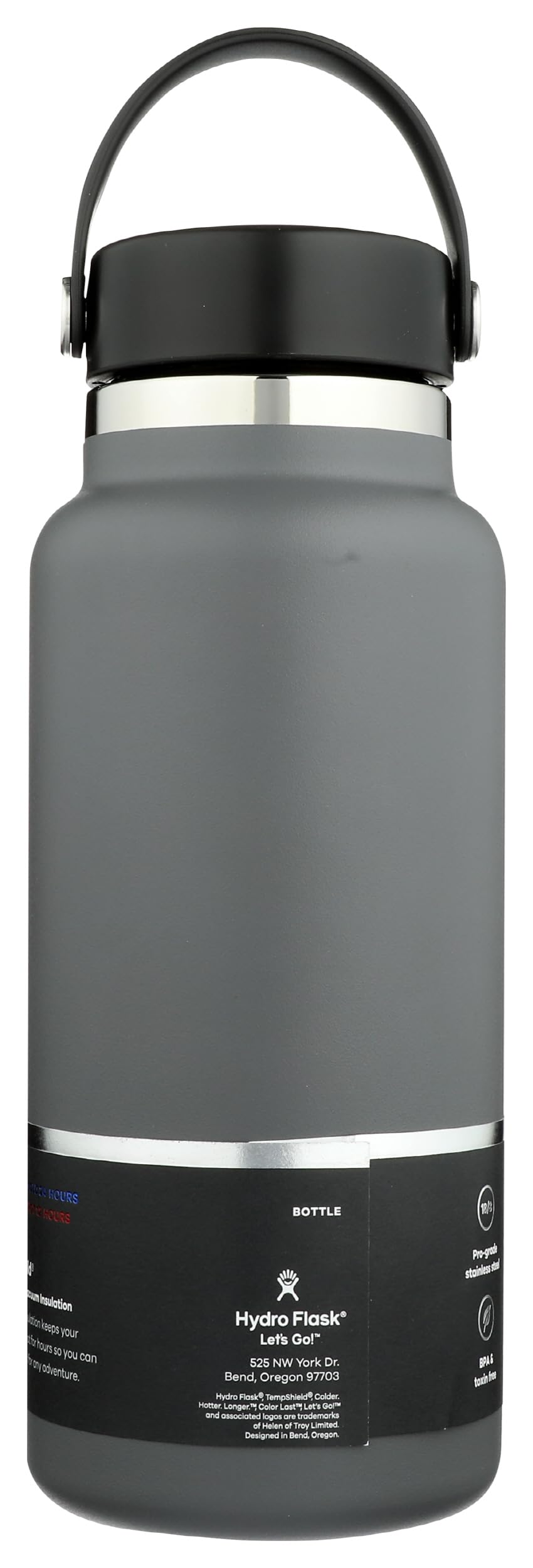Foto 3 pulgar | Botella Hydro Flask, Boca Ancha, 946 Ml, Con Tapa Flexible - Venta Internacional.