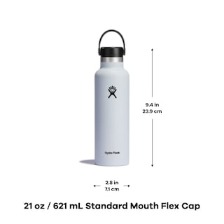 Foto 3 | Botella Hydro Flask Standard Flex Cap 620 Ml Trillium - Venta Internacional.