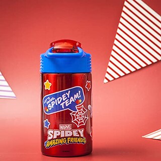 Foto 3 | Botella de Agua Para Niños Zak Designs Marvel Spider-Man 18/8 de Acero Inoxidable - Venta Internacional