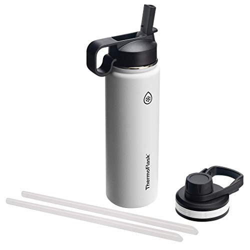 Foto 2 pulgar | Botella de Agua Thermoflask Blanca de Acero Inoxidable 24 Oz - Venta Internacional