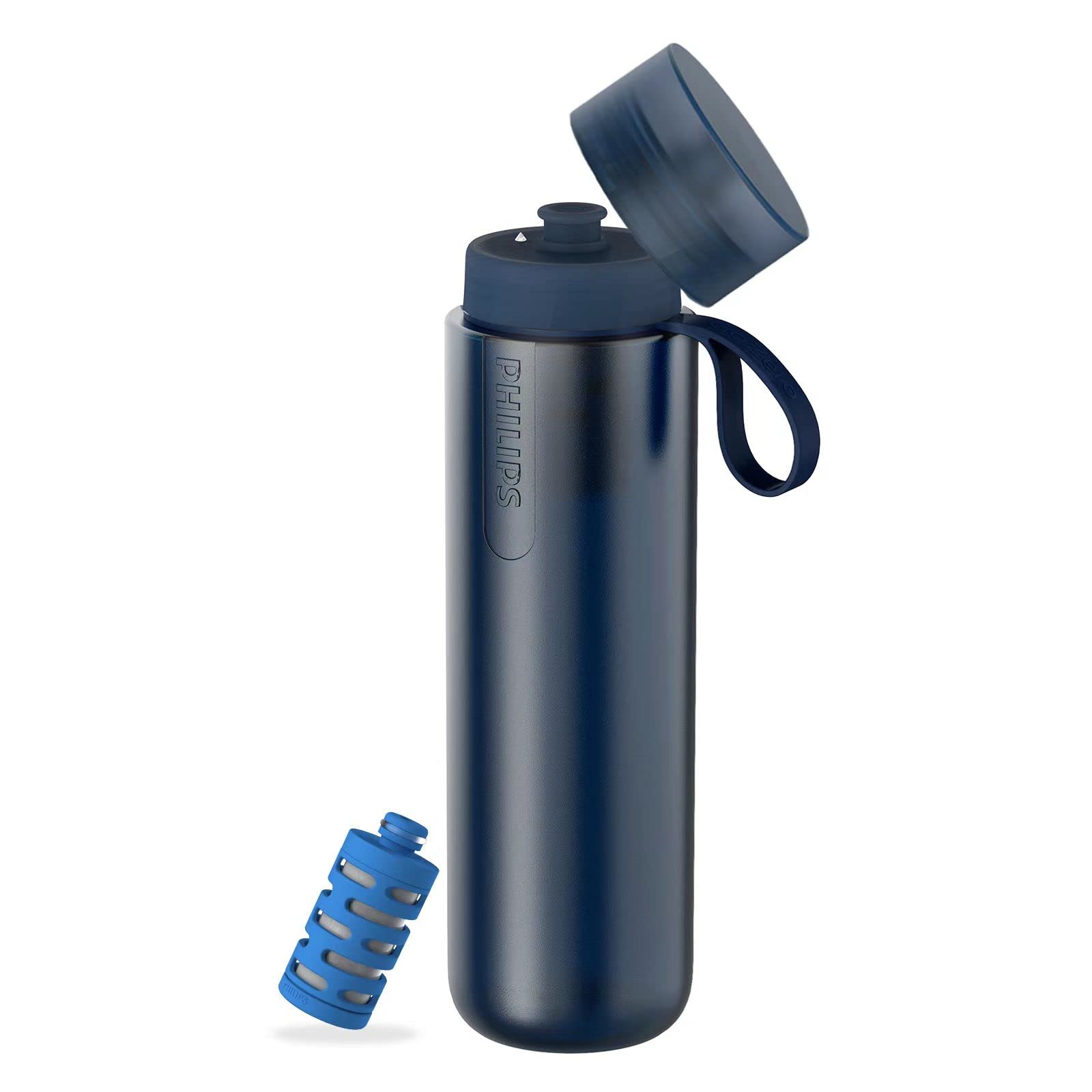 Foto 2 pulgar | Botella de Agua Philips Water Gozero Active sin BPA 950 ml Azul - Venta Internacional