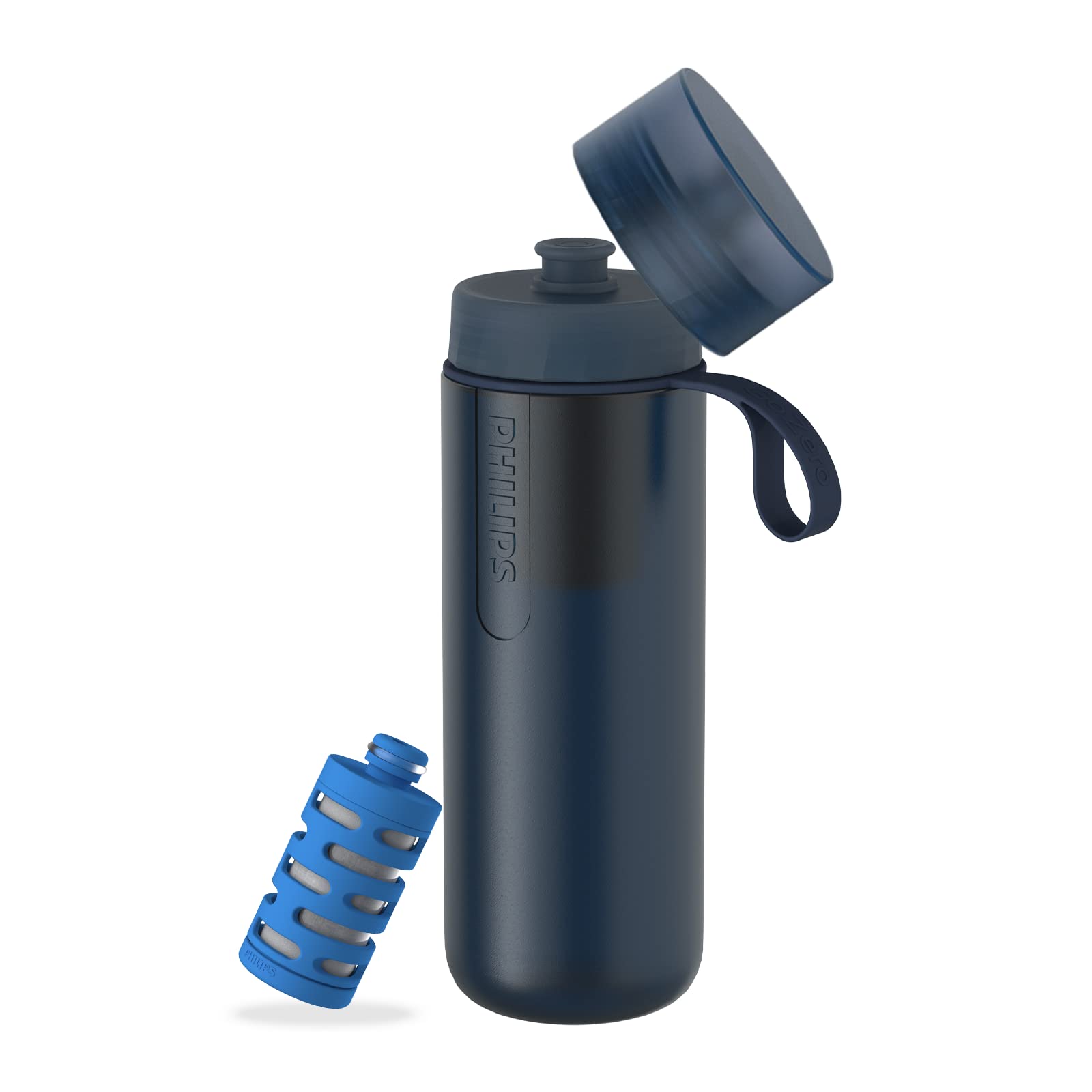 Foto 2 pulgar | Botella de Agua Philips Water Gozero Active sin BPA 700 ml Azul - Venta Internacional